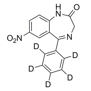 136765-45-2 硝西泮-d5 標(biāo)準(zhǔn)品