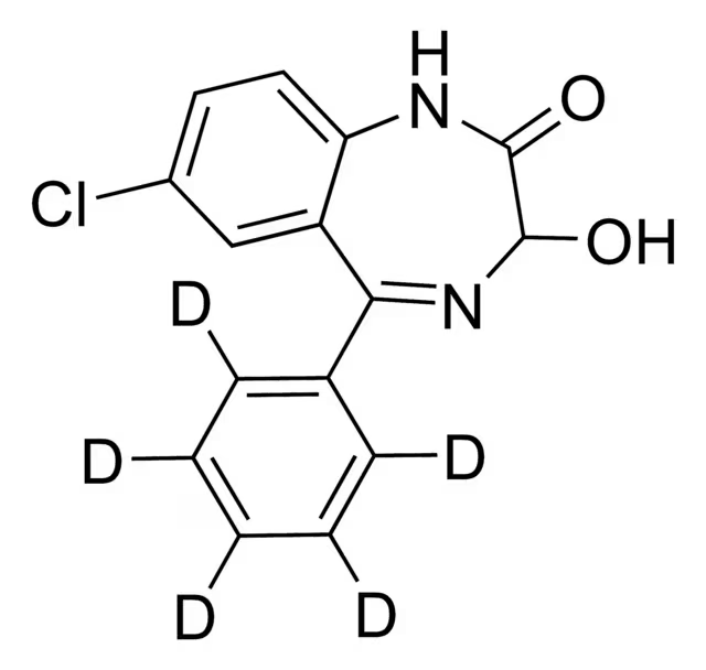 奧沙西泮-D5 標(biāo)準(zhǔn)溶液 1.0mg/mL