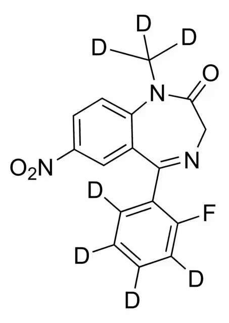 氟硝西泮-D7 標(biāo)準(zhǔn)溶液