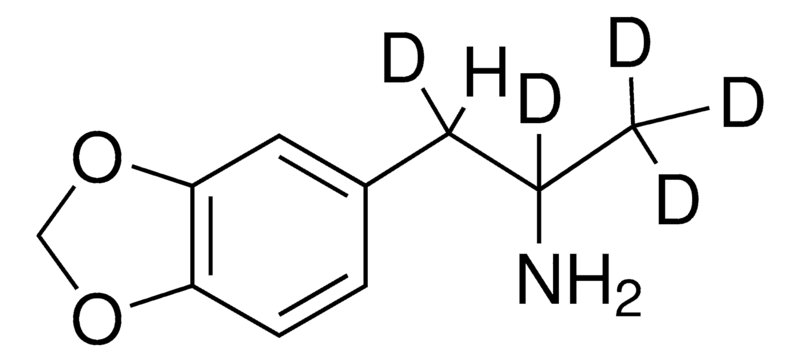 3，4-亞甲二氧基苯丙胺-d5標準品