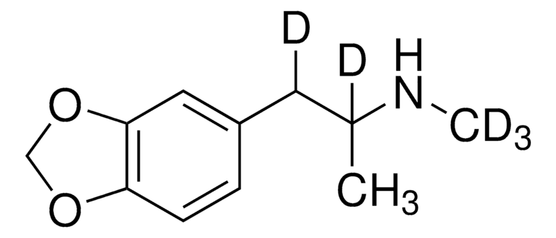 3，4-亞甲二氧基甲基苯丙胺-d5標準品