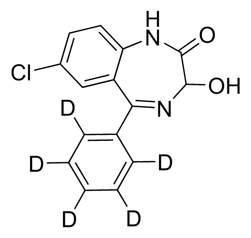 去甲羥安定-d5標(biāo)準(zhǔn)品